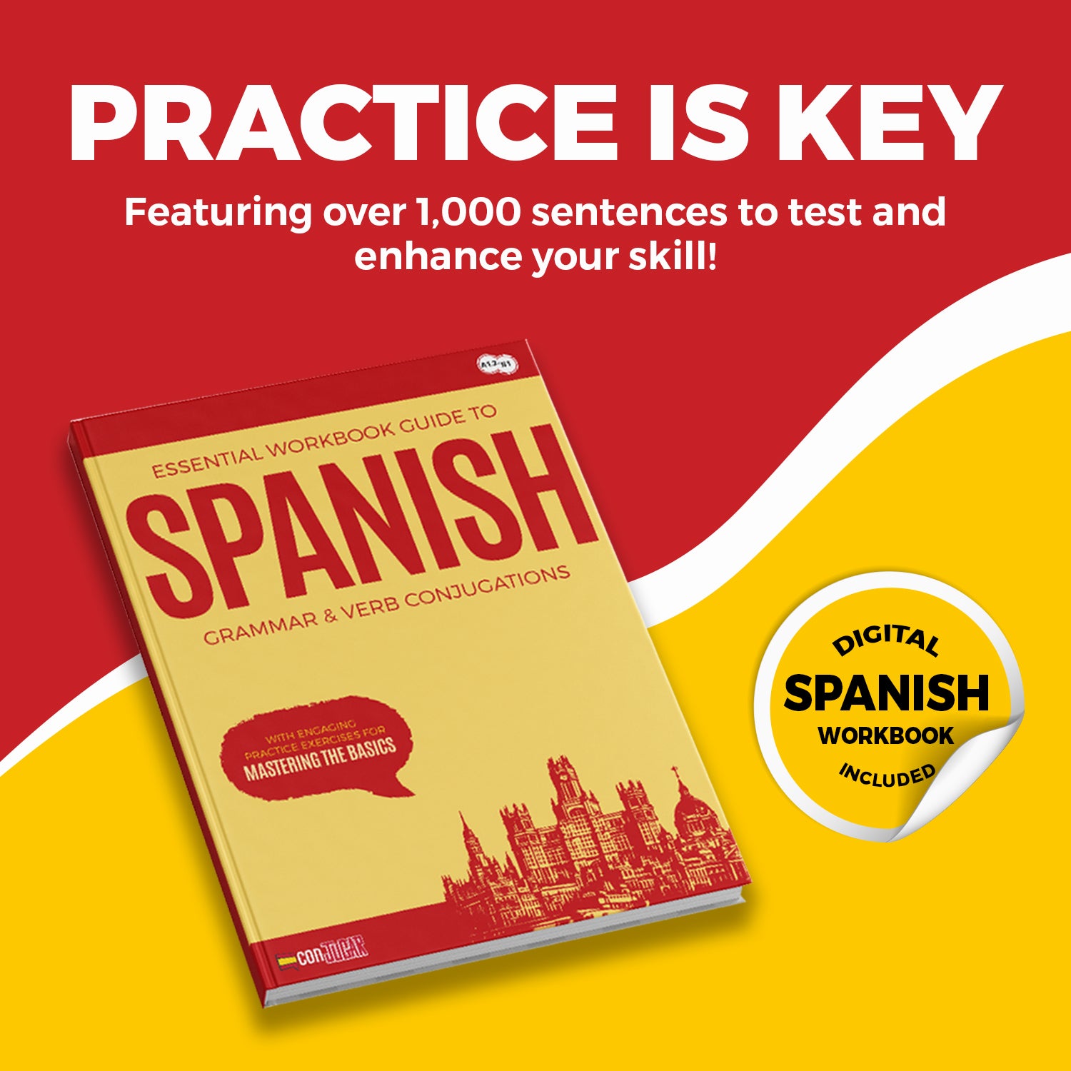 Spanish Verb Conjugation Flashcards (Physical)