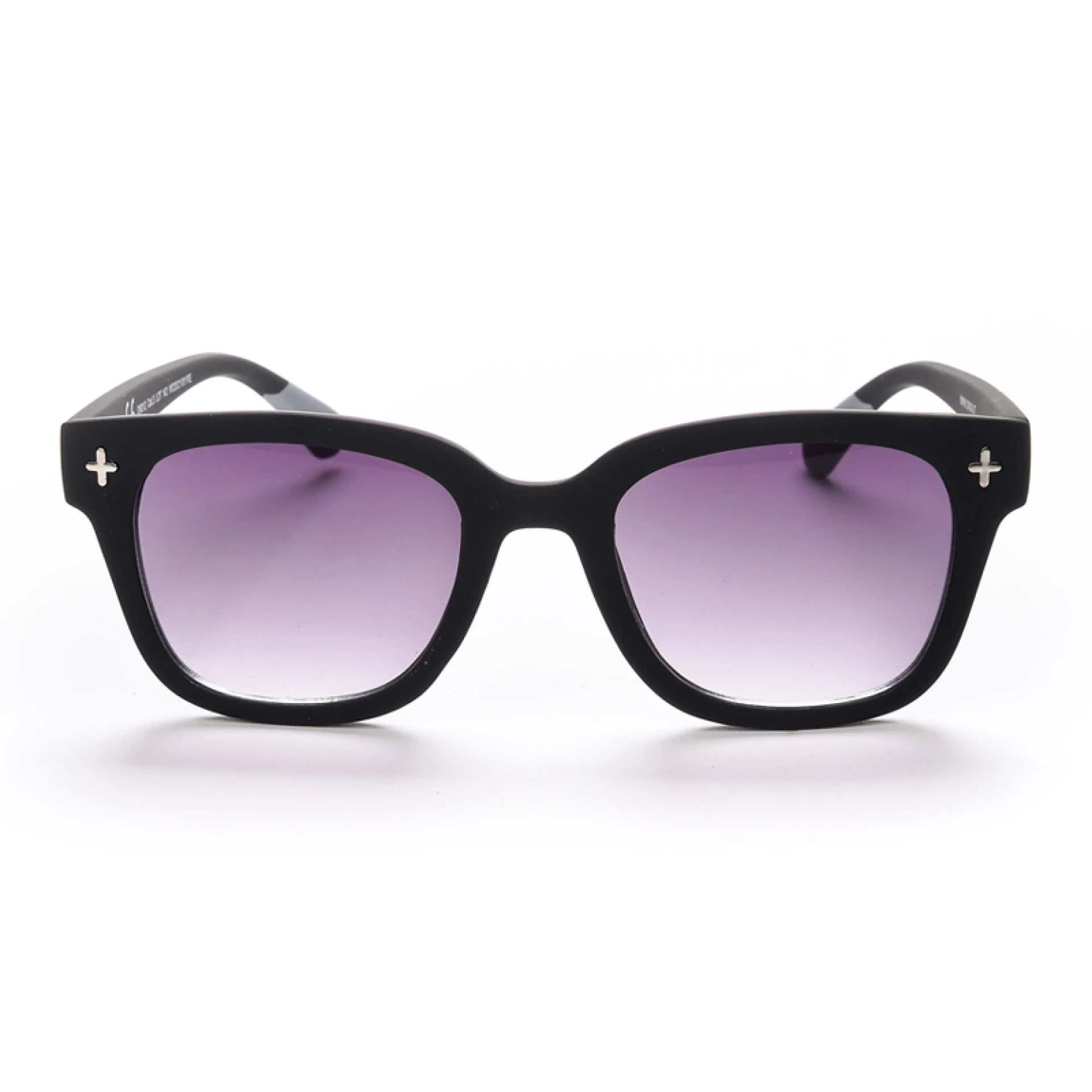 OKKIA Giovanni Sunglasses - UV400 Protection Eyewear Designed in Italy - Unisex Fashion Sunglasses - Black