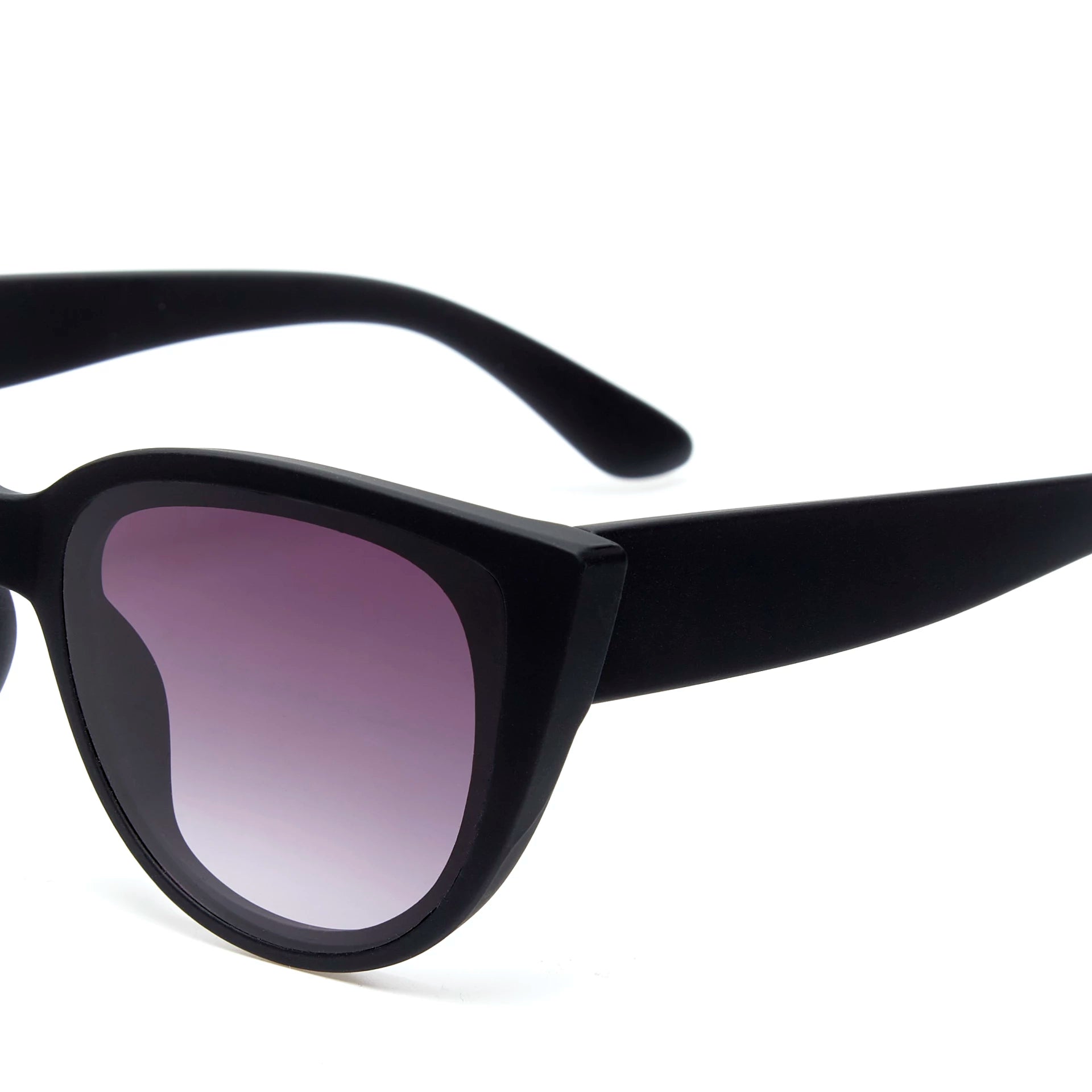 OKKIA Silvia Sunglasses - UV400 Protection Eyewear Designed in Italy - Unisex Fashion Sunglasses - Black