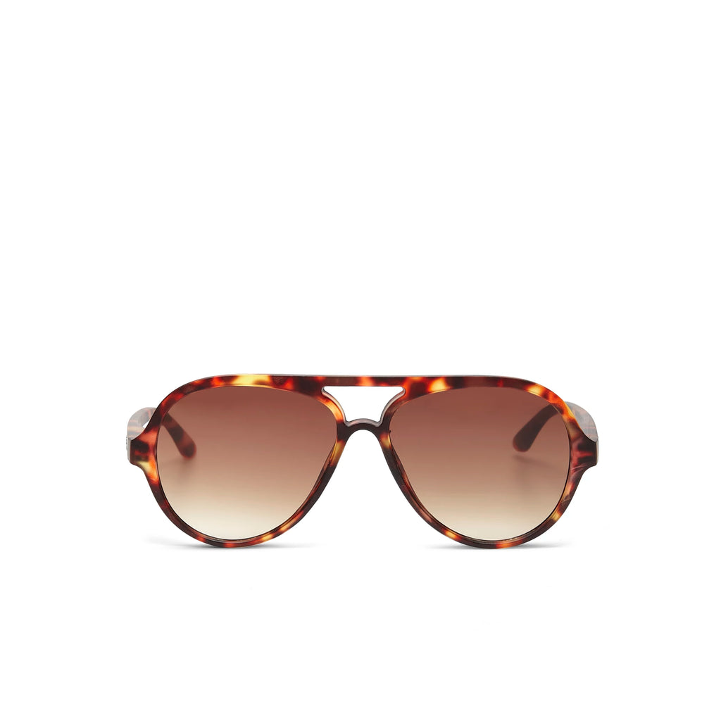 OKKIA Alessio Sunglasses - UV400 Protection Eyewear Designed in Italy - Unisex Fashion Sunglasses - Havana