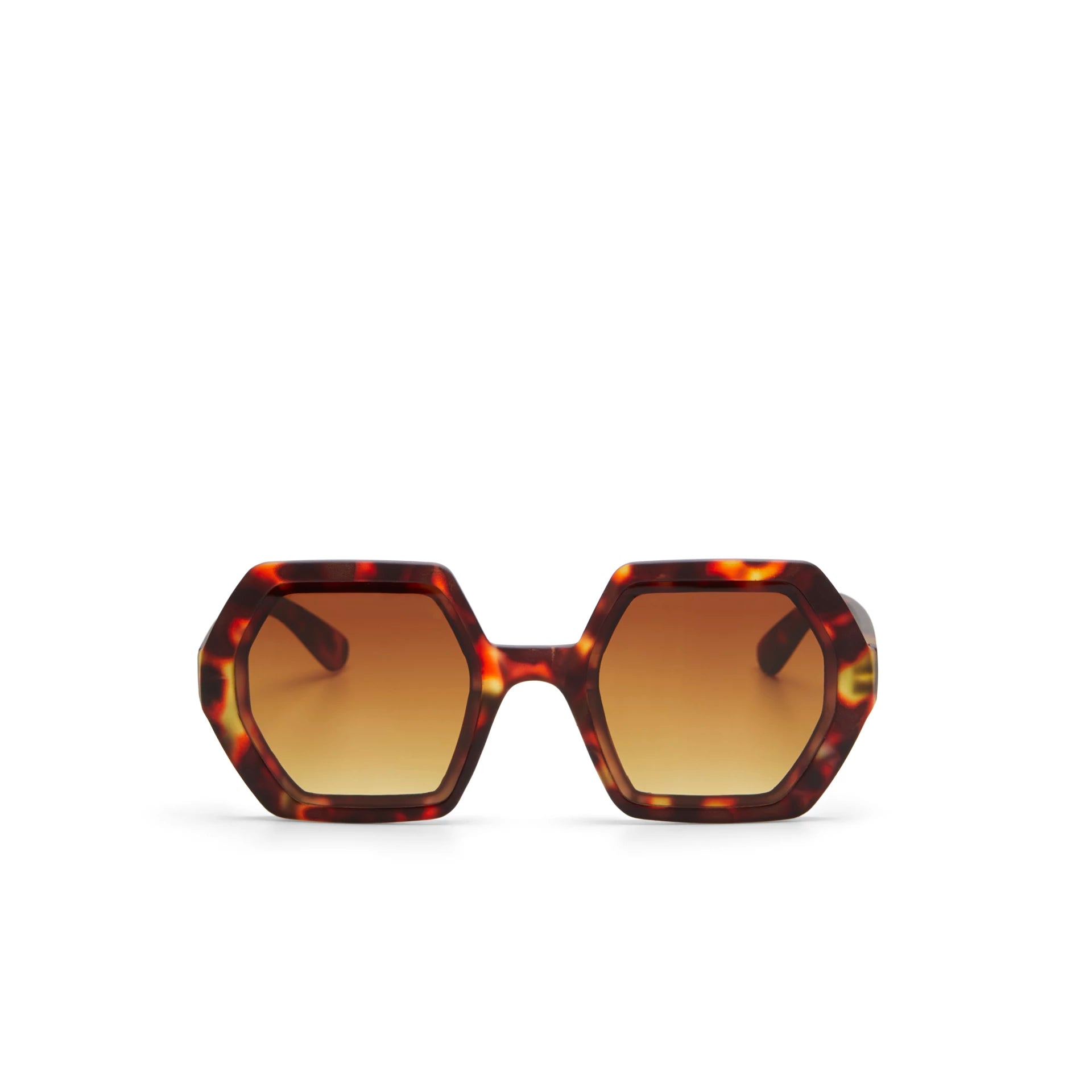 OKKIA Emma Sunglasses - UV400 Protection Eyewear Designed in Italy - Unisex Fashion Sunglasses - Havana