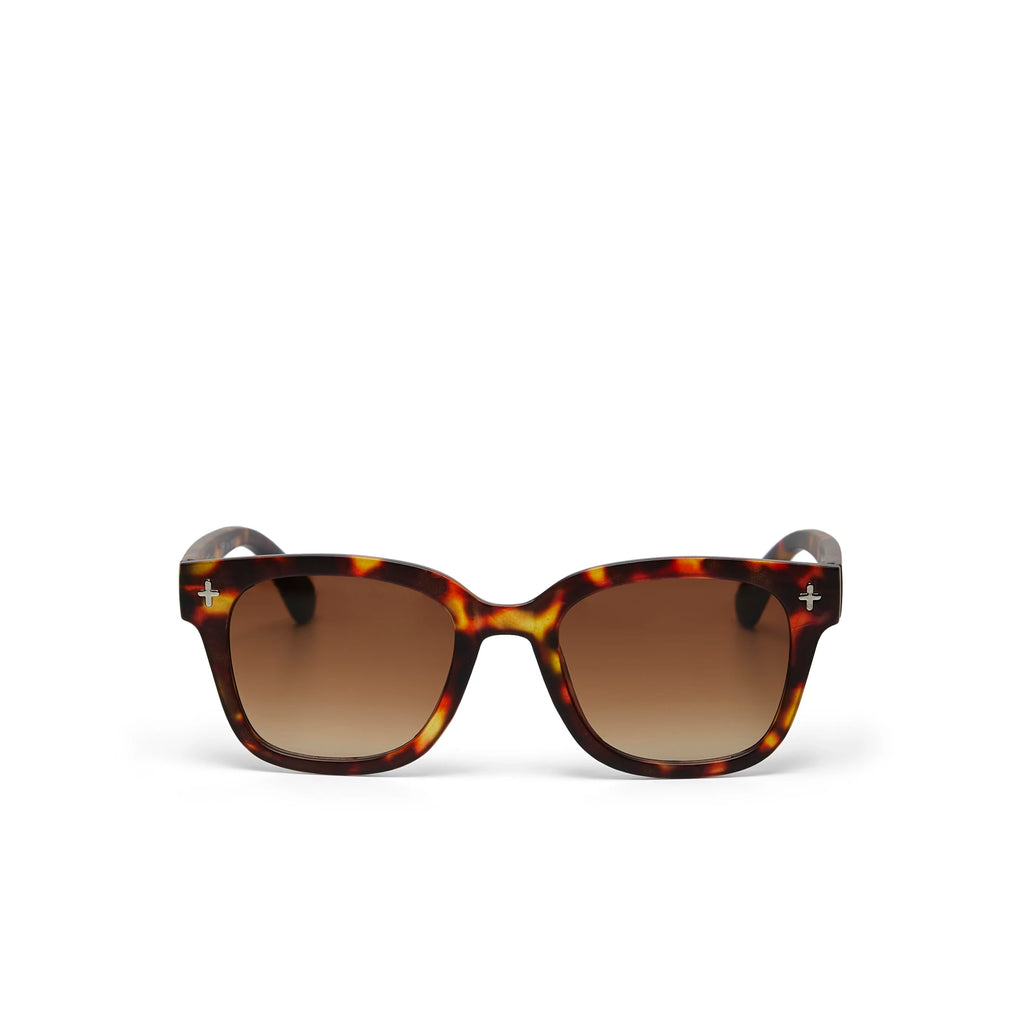 OKKIA Giovanni Sunglasses - UV400 Protection Eyewear Designed in Italy - Unisex Fashion Sunglasses - Havana
