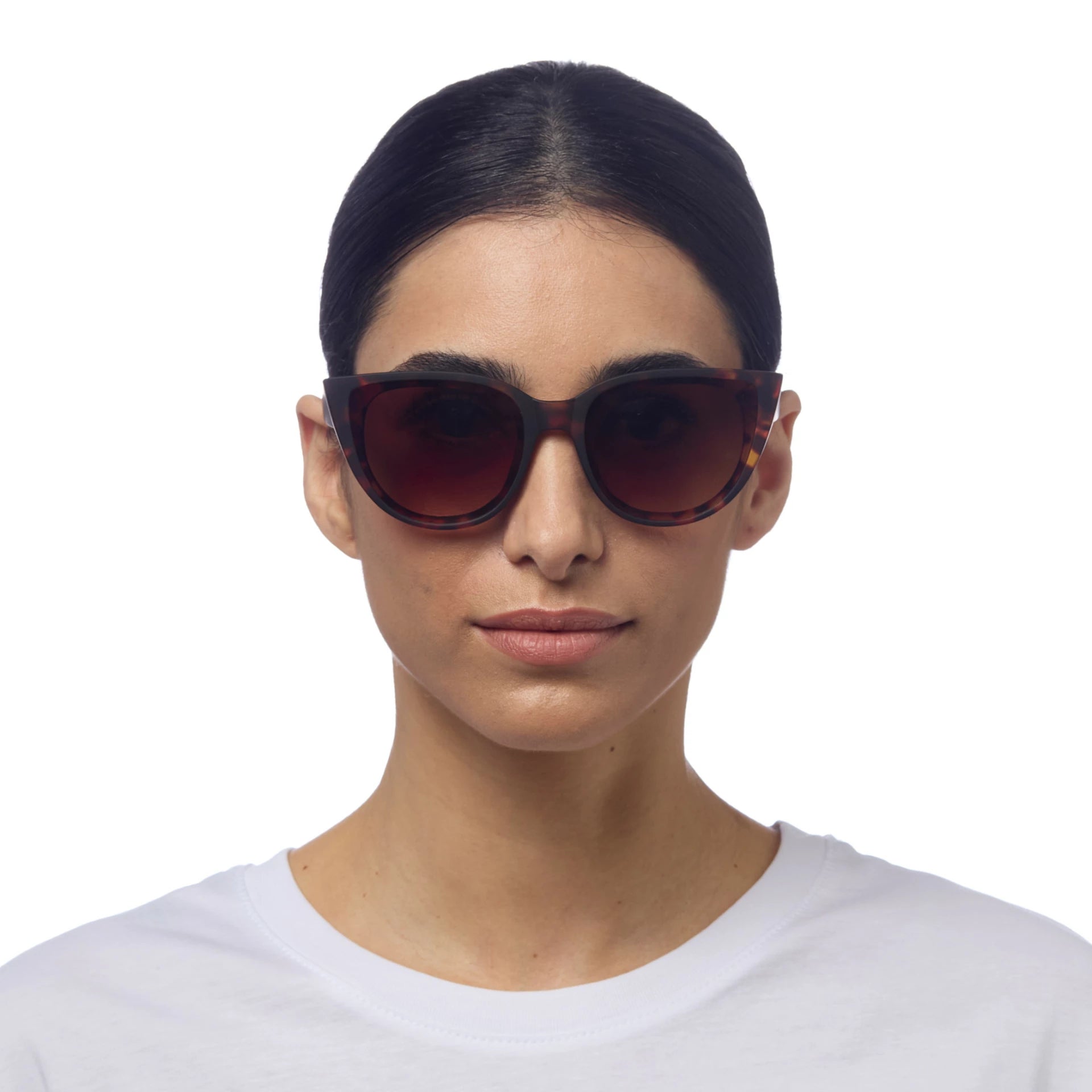 OKKIA Silvia Sunglasses - UV400 Protection Eyewear Designed in Italy - Unisex Fashion Sunglasses - Havana