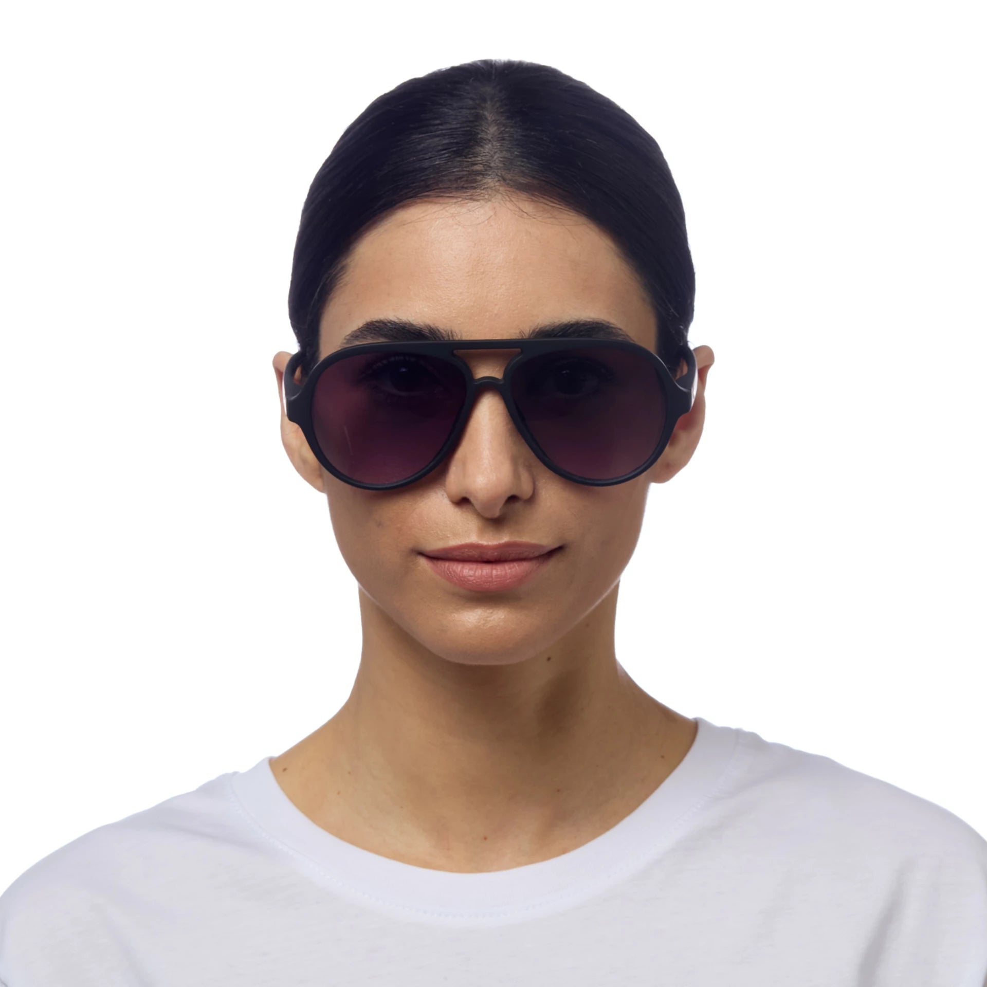 OKKIA Alessio Sunglasses - UV400 Protection Eyewear Designed in Italy - Unisex Fashion Sunglasses - Black