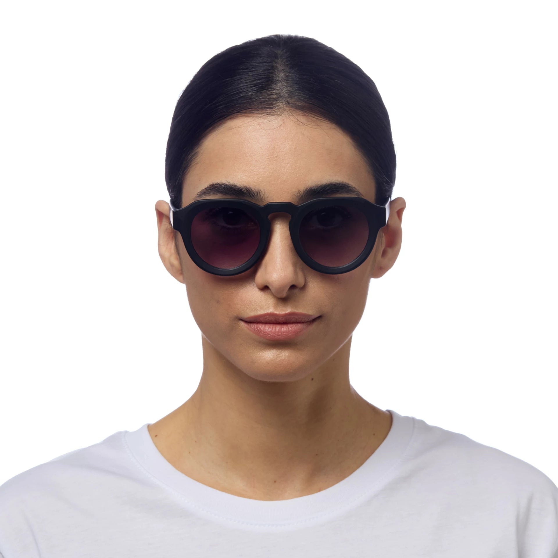 OKKIA Zeno Sunglasses - UV400 Protection Eyewear Designed in Italy - Unisex Fashion Sunglasses - Black