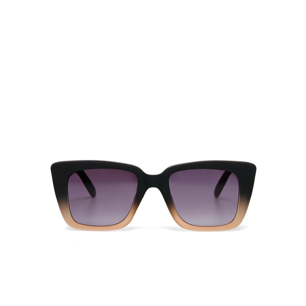 OKKIA Elba Sunglasses - UV400 Protection Eyewear Designed in Italy - Unisex Fashion Sunglasses - Black Pink