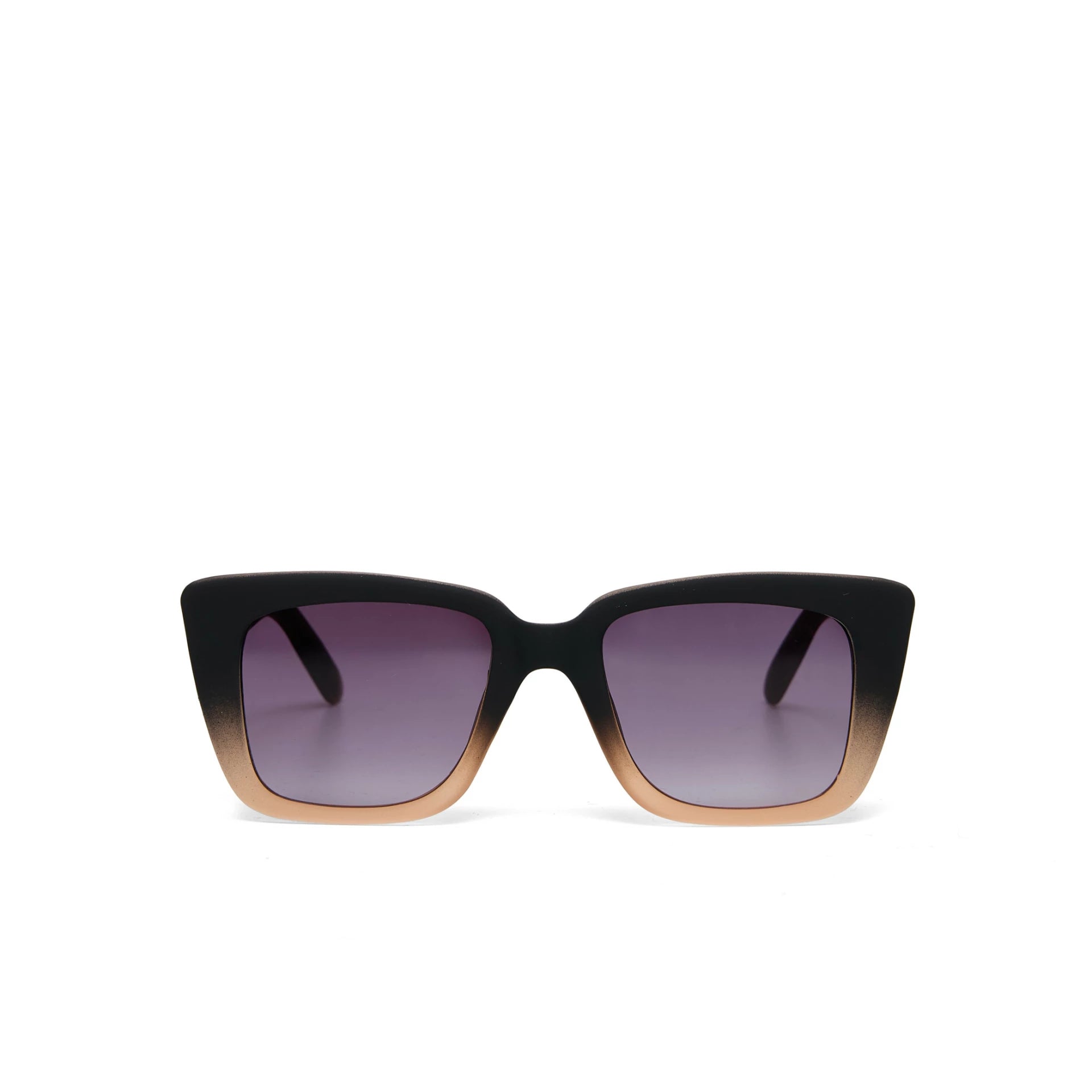 OKKIA Elba Sunglasses - UV400 Protection Eyewear Designed in Italy - Unisex Fashion Sunglasses - Black Pink
