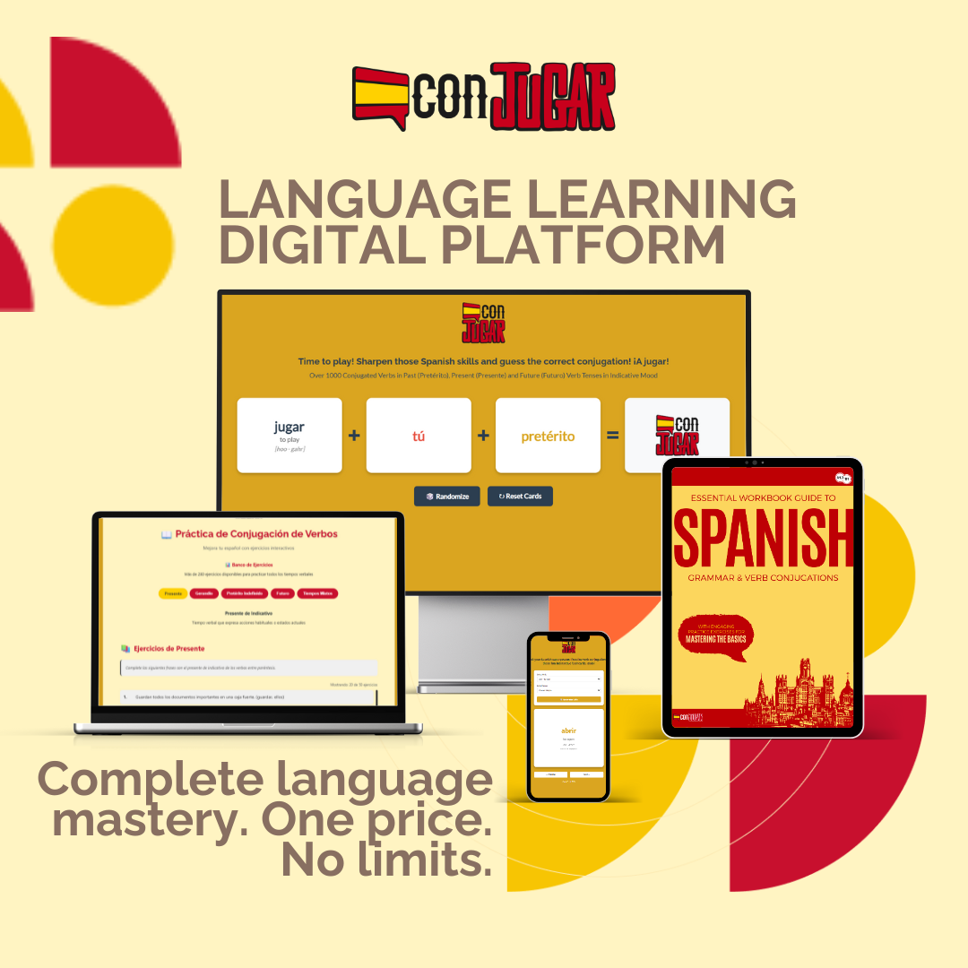 Spanish Digital Learning Platform
