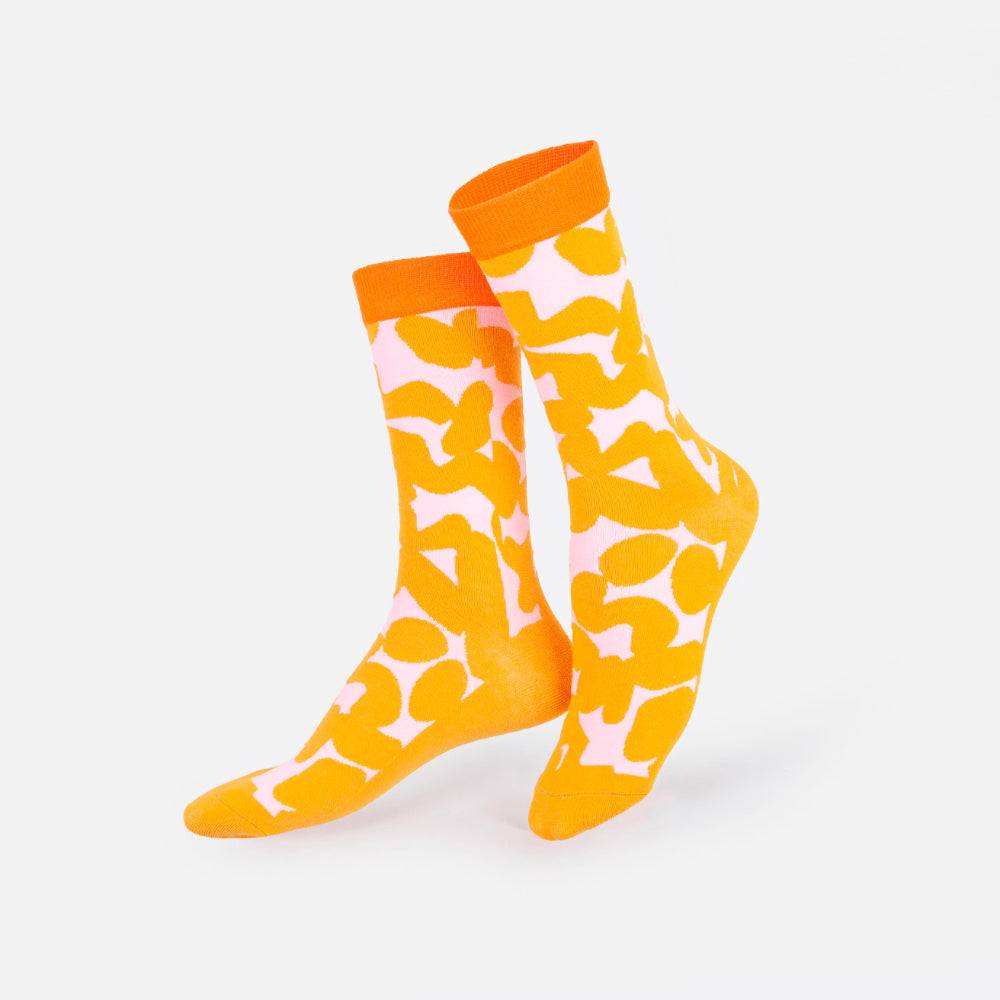 Eat My Socks Peanut Butter Novelty Crew Socks - Funny Food Design Casual Socks for Men Women - Comfortable All-Day Wear Gift Socks