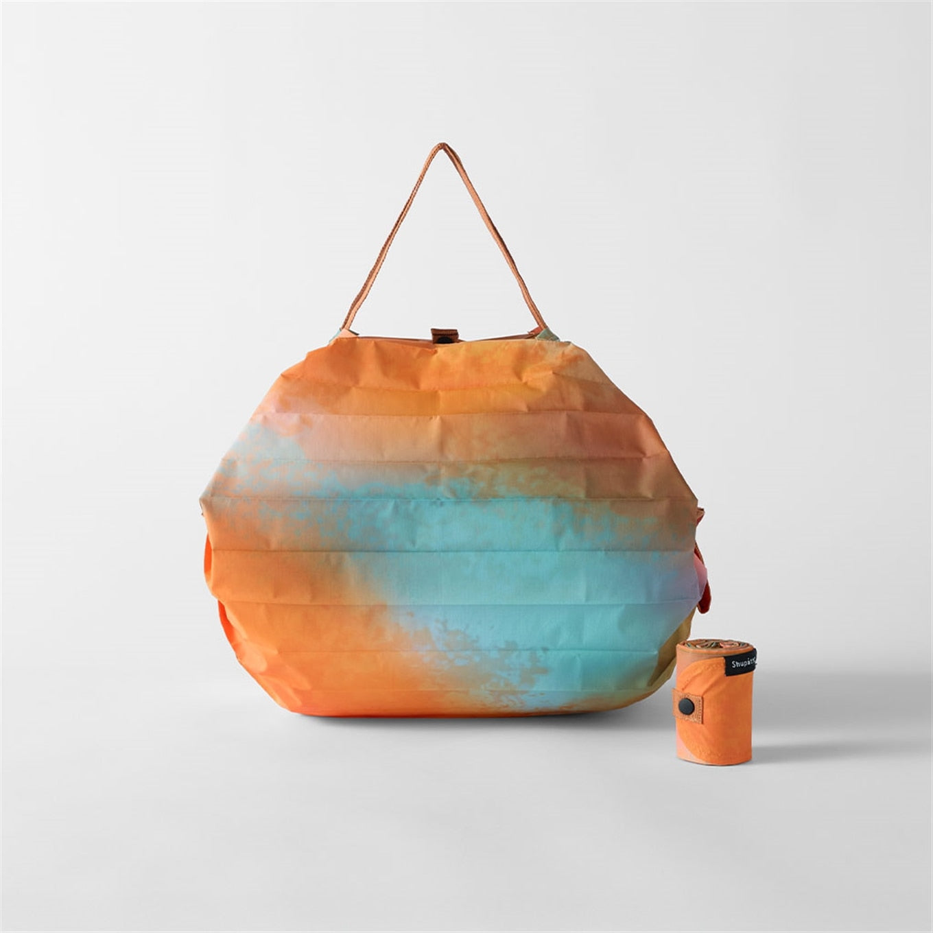 Shupatto Compact Foldable Shopping Bag with Easy Storage - Autumn Glow, Medium (15L)