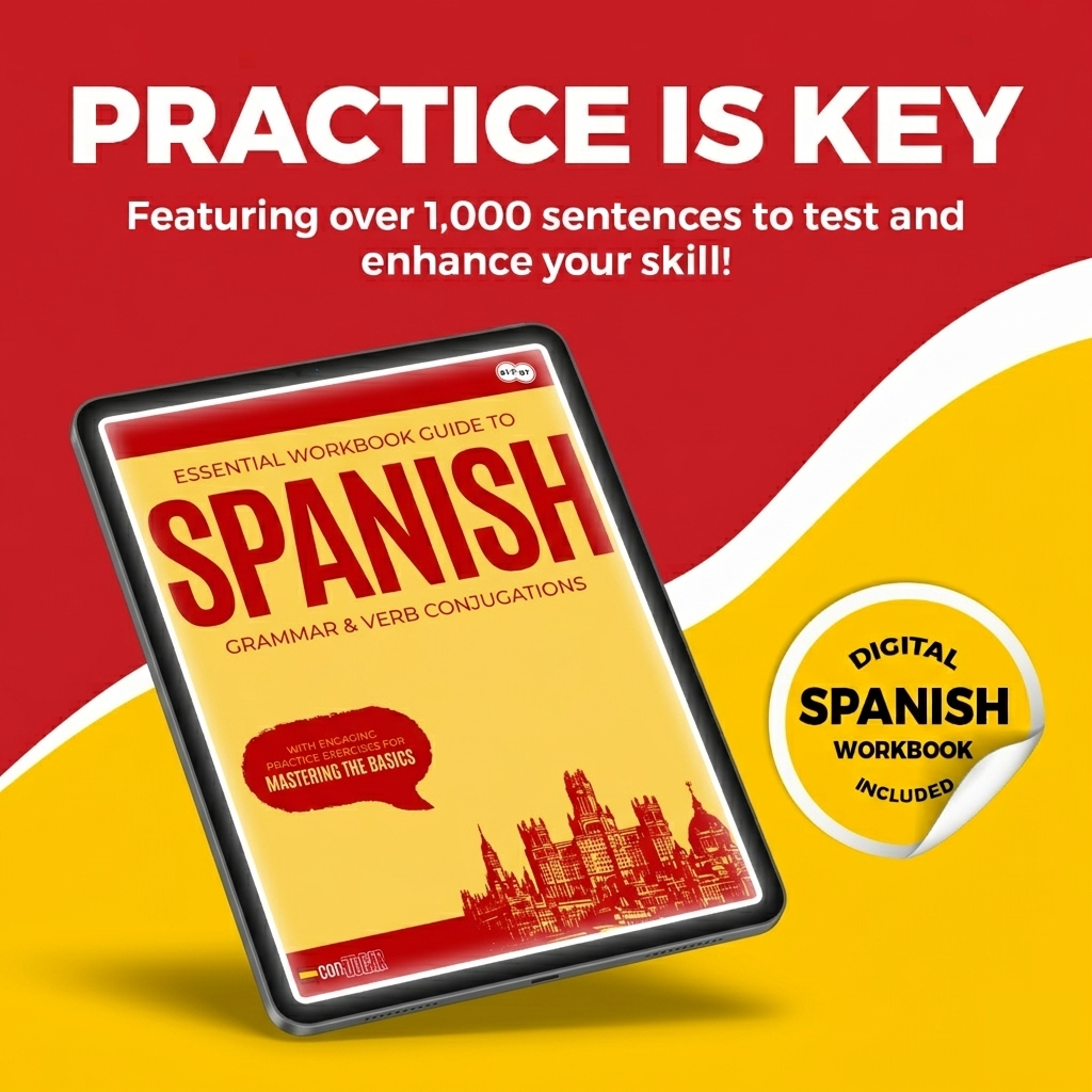 Spanish Verb Conjugation Flashcards (Physical)