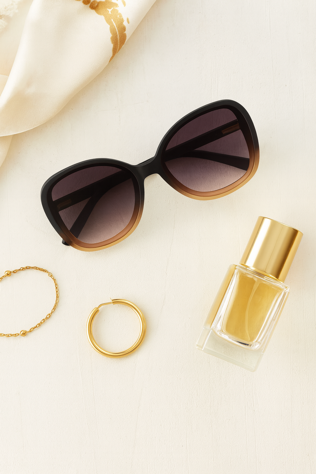 OKKIA Anna Butterfly Sunglasses - UV400 Protection Eyewear Designed in Italy - Unisex Fashion Sunglasses - Black Pink