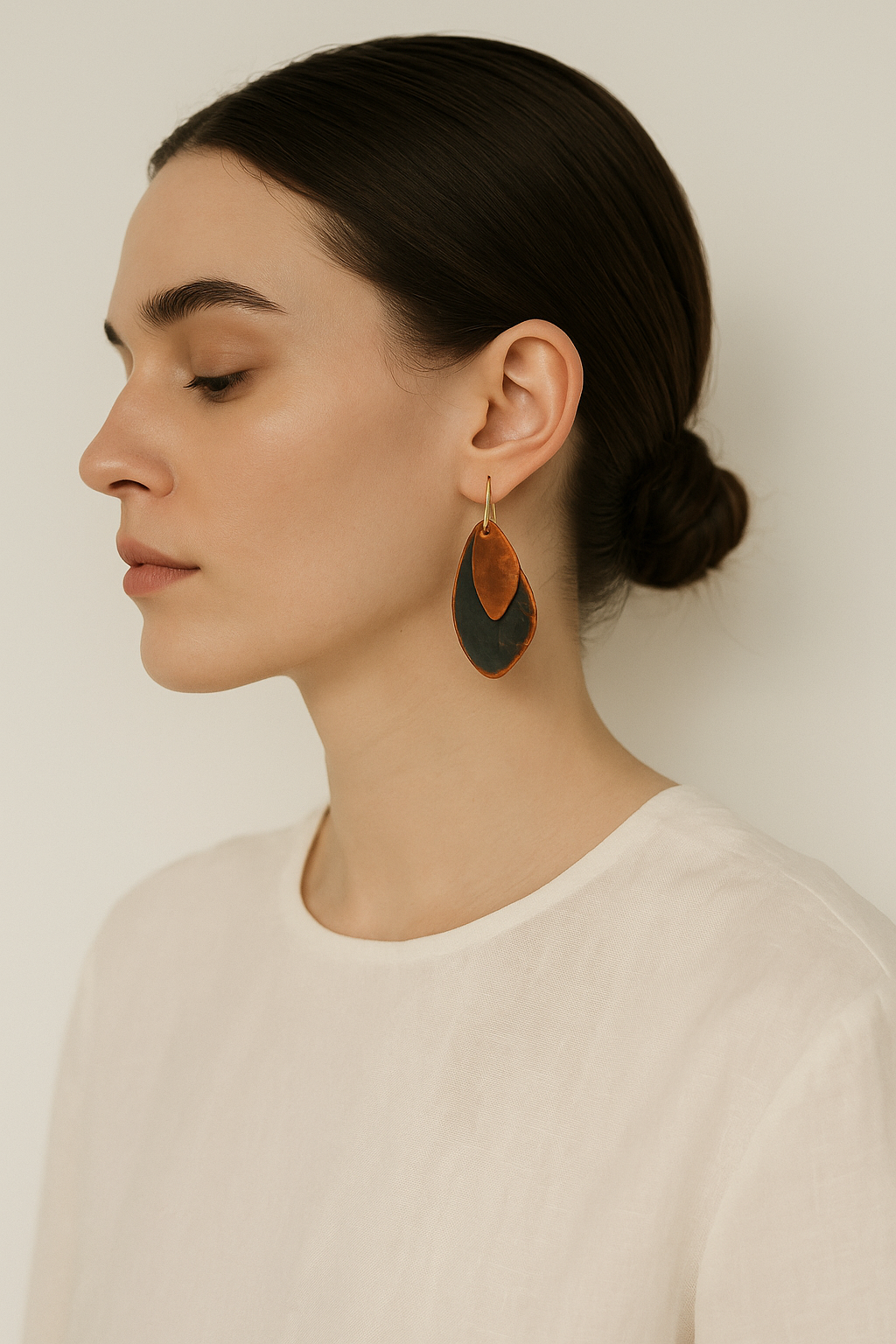 Hoiko Handmade Jewelry - Unique Artisan Copper/Sterling Silver Jewelry - Made in Portugal (Wings)