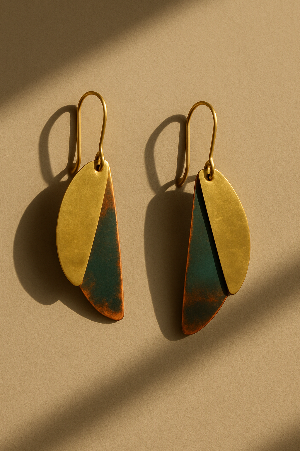 Hoiko Handmade Jewelry - Unique Artisan Copper/Sterling Silver Jewelry - Made in Portugal (Lotus)