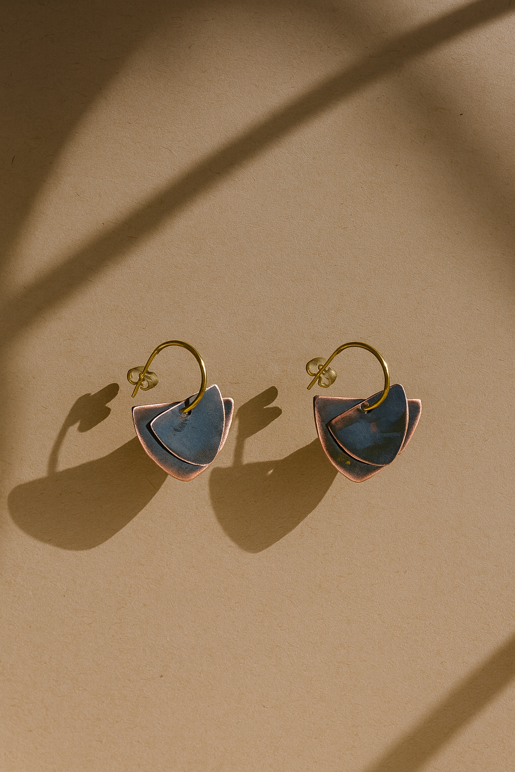 Hoiko Handmade Jewelry - Unique Artisan Copper/Sterling Silver Jewelry - Made in Portugal (Cristina)