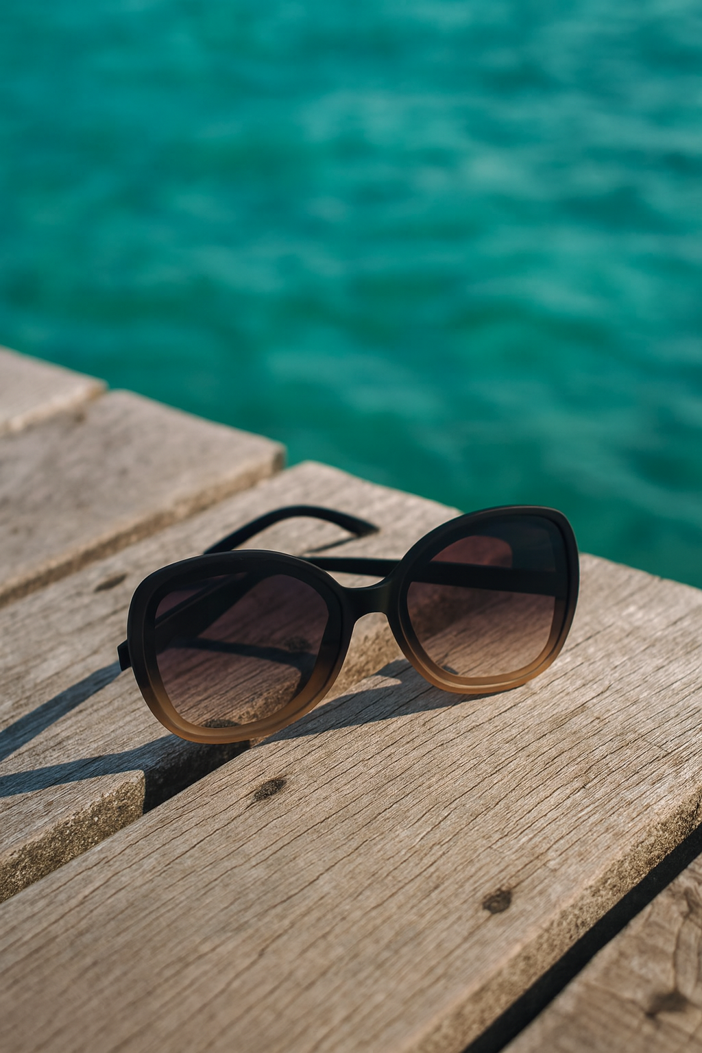 OKKIA Anna Butterfly Sunglasses - UV400 Protection Eyewear Designed in Italy - Unisex Fashion Sunglasses - Black Pink