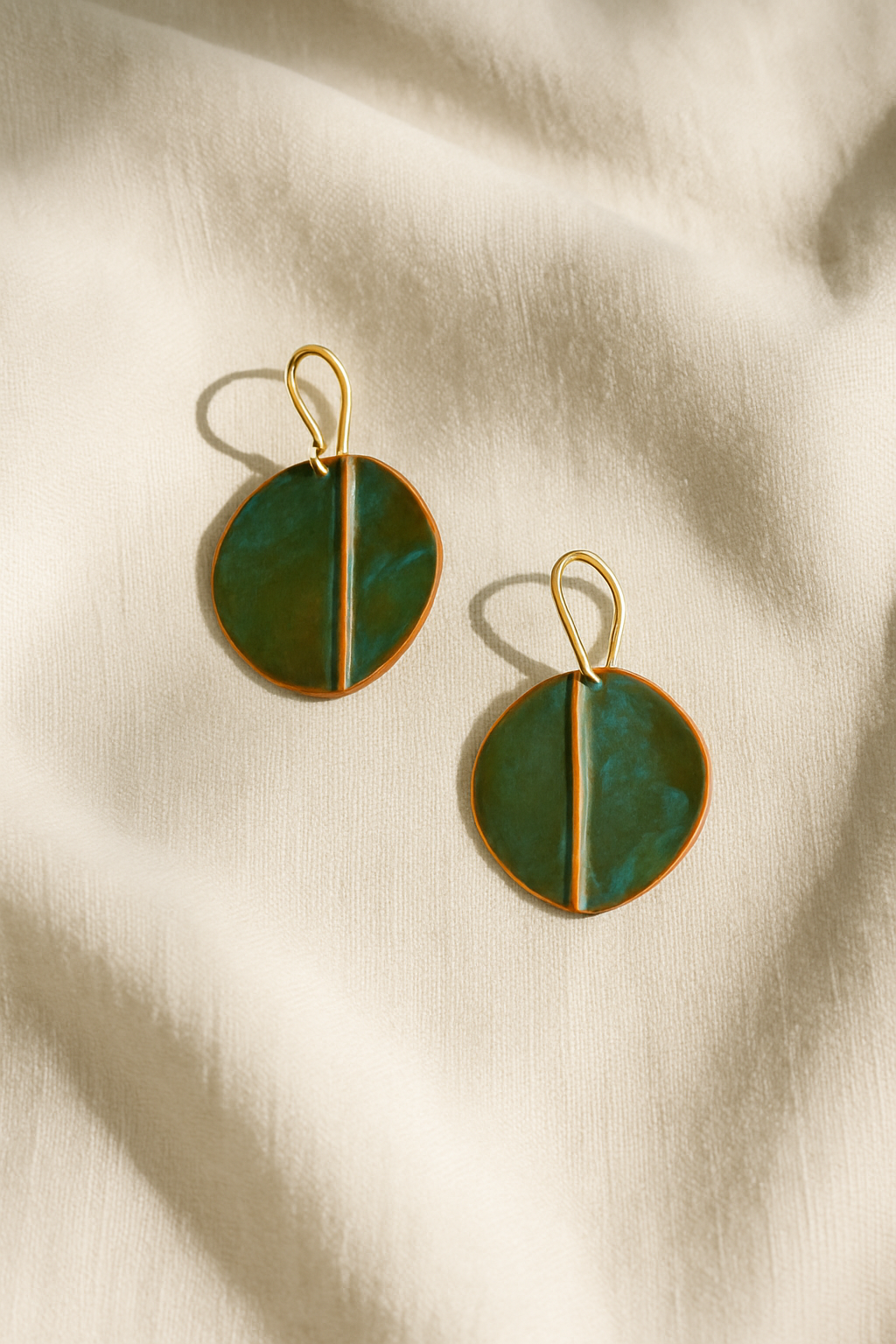 Hoiko Handmade Jewelry - Unique Artisan Copper/Sterling Silver Jewelry - Made in Portugal (Beatriz)