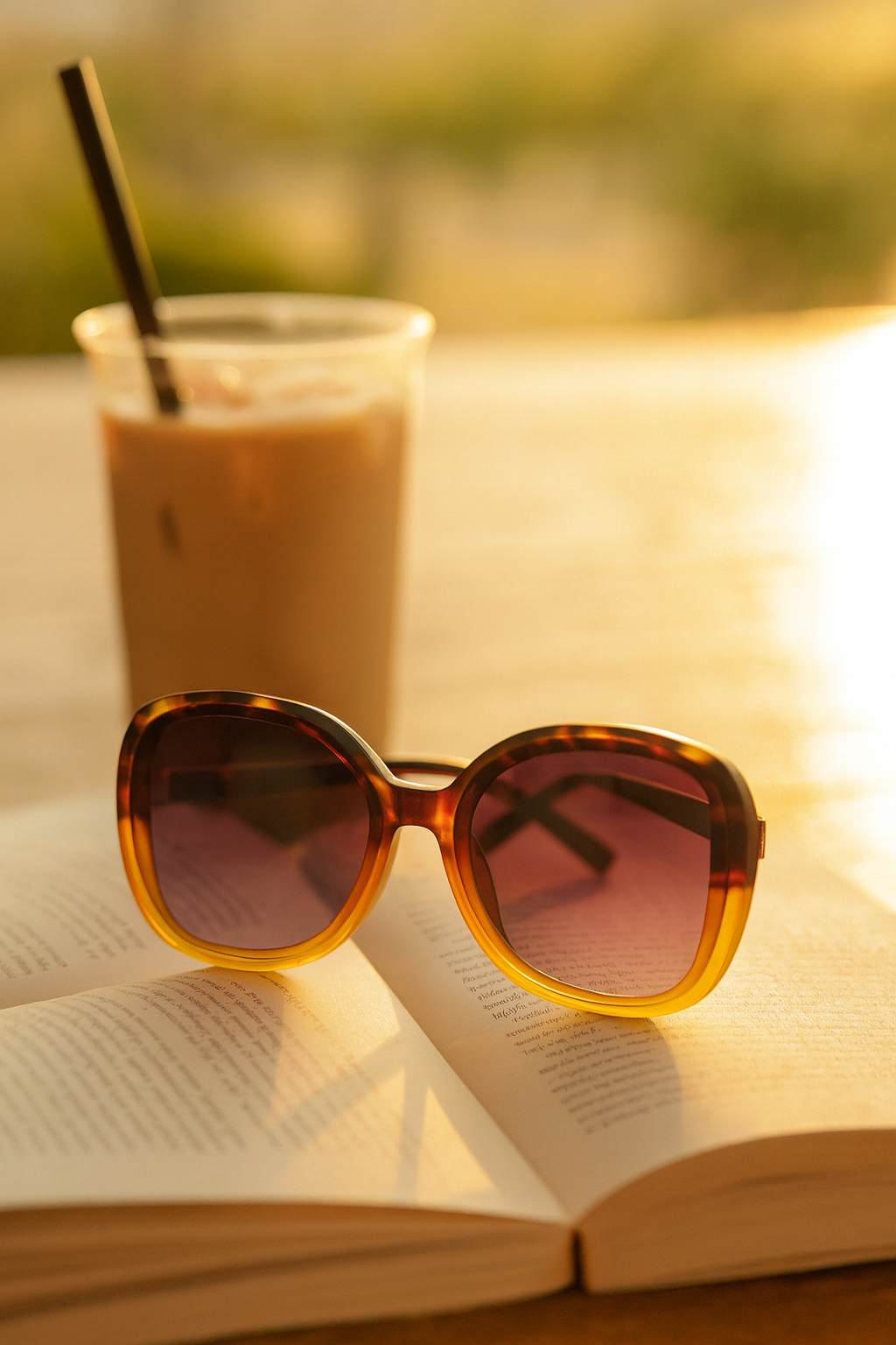 OKKIA Anna Butterfly Sunglasses - UV400 Protection Eyewear Designed in Italy - Unisex Fashion Sunglasses - Havana Yellow