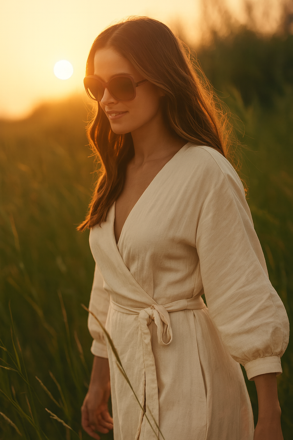 OKKIA Anna Butterfly Sunglasses - UV400 Protection Eyewear Designed in Italy - Unisex Fashion Sunglasses - Pink Havana