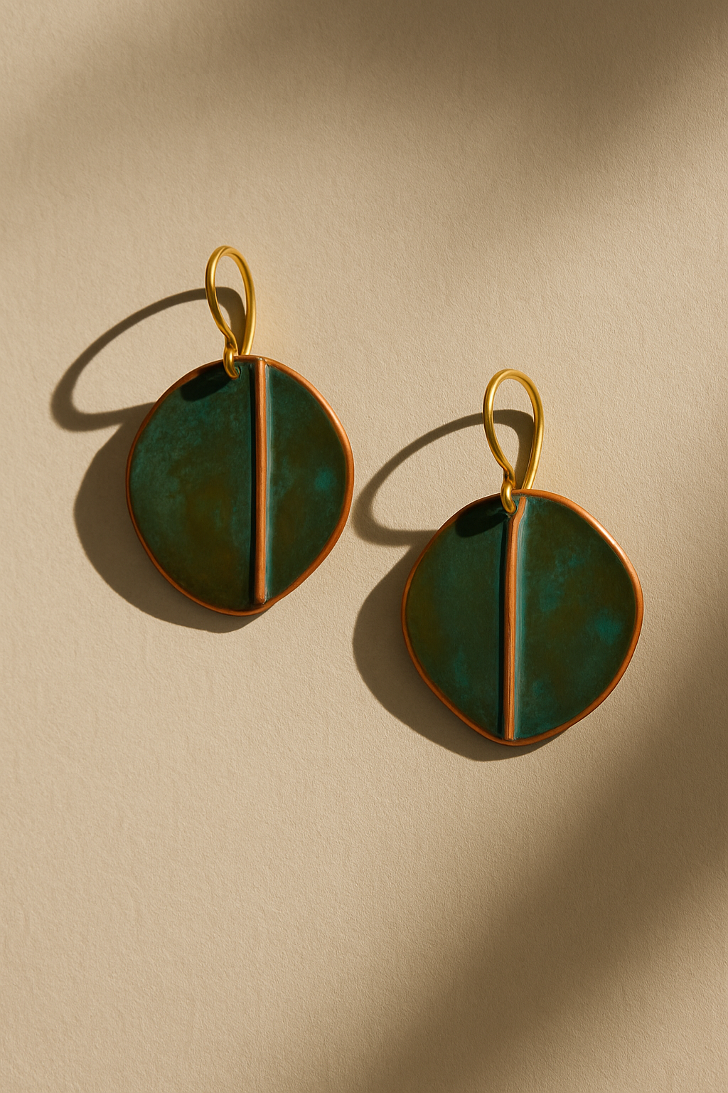 Hoiko Handmade Jewelry - Unique Artisan Copper/Sterling Silver Jewelry - Made in Portugal (Beatriz)