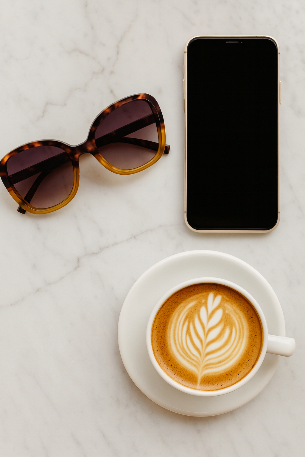 OKKIA Anna Butterfly Sunglasses - UV400 Protection Eyewear Designed in Italy - Unisex Fashion Sunglasses - Havana Yellow