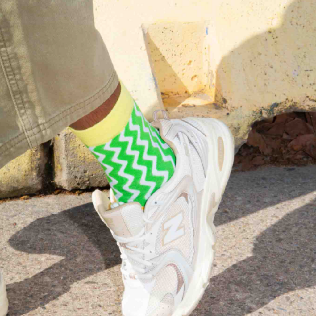 Eat My Socks Spicy Ramen Novelty Crew Socks - Funny Food Design Casual Socks for Men Women - Comfortable All-Day Wear Gift Socks